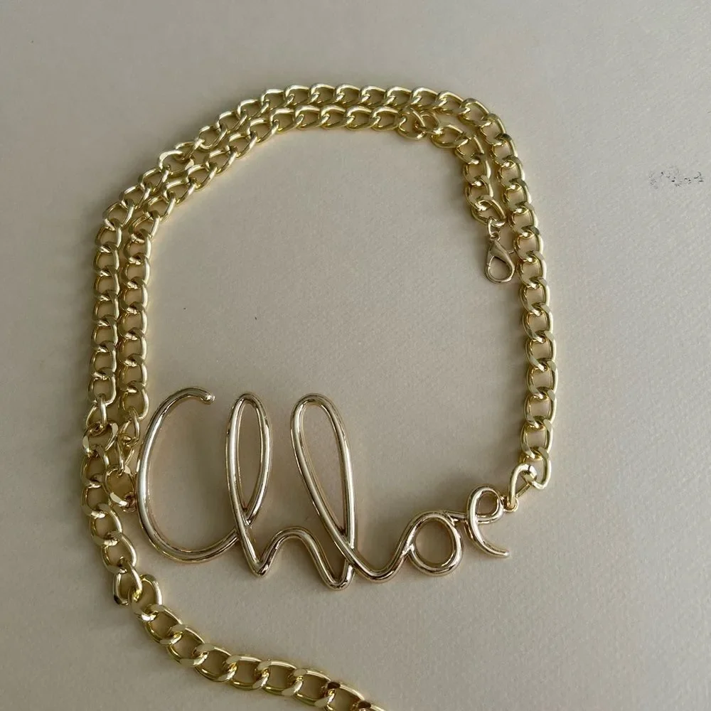 Gold Chain Belt B9
